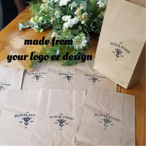 Custom Business Rubber Stamp, Large Size 11 x 8 cm, Personalised Logo Design, Black and White, ABS Material